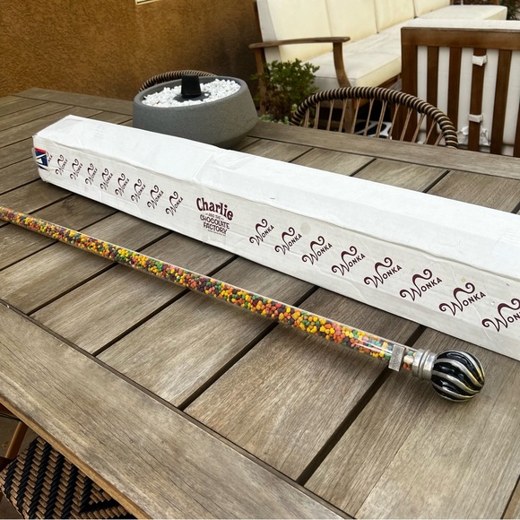 Charlie & the Chocolate Factory 2005 Limited Edition Willy Wonka Cane 20/2000 - Picture 2 of 9